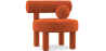 Buy  Armchair - Upholstered in Velvet - Klena Brick 60696 Home delivery