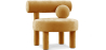 Buy  Armchair - Upholstered in Velvet - Klena Mustard 60696 in the Europe