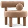Buy  Armchair - Upholstered in Velvet - Klena Cream 60696