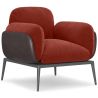 Upholstered Velvet Armchair - June image 9