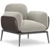 Buy Upholstered Velvet Armchair - June Light grey 60650