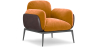 Buy Upholstered Velvet Armchair - June Mustard 60650 - prices