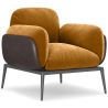 Upholstered Velvet Armchair - June image 9