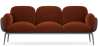 Buy 3-Seater Sofa - Upholstered in Velvet - Vandan Chocolate 60652 in the Europe