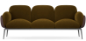 Buy 3-Seater Sofa - Upholstered in Velvet - Vandan Olive 60652 with a guarantee