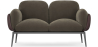 Buy 2-Seater Sofa - Upholstered in Velvet - Vandan Taupe 60651 - in the EU