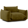 Buy Armchair - Velvet Upholstery - Wers Olive 61011 Home delivery