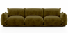 Buy 3-Seater Sofa - Velvet Upholstery - Wers Olive 61013 with a guarantee