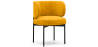 Buy Dining Chair - Upholstered in Velvet - Loraine Yellow 61007 in the Europe