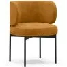 Buy Dining Chair - Upholstered in Velvet - Loraine Mustard 61007