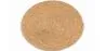 Round jute rug - Boho Bali - 100 CM - Kavya image 9