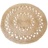 Round Jute Rug - Boho Bali - 120 CM - Ilya image 9