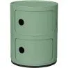 Buy Storage Container - 2 Drawers - New Caracas 2 Pastel green 61104