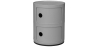 Buy Storage Container - 2 Drawers - New Caracas 2 Grey 61104 - prices