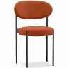 Dining Chair - Upholstered in Velvet - Black Metal - Margot image 9