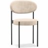 Dining Chair - Upholstered in Velvet - Black Metal - Margot image 9