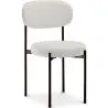 Dining Chair - Upholstered in Velvet - Black Metal - Margot image 9