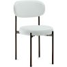 Dining Chair - Upholstered in Velvet - Black Metal - Margot image 9