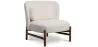 Bouclé Fabric and Wood Armchair - Brina image 9