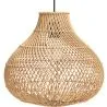 Buy Rattan Ceiling Lamp - Bali Boho Hanging Lamp - Wayan Natural 61136