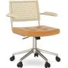 Buy Rattan Office Chair - Swivel - Goner Brown 61143
