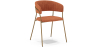 Buy Dining chair - Upholstered in Velvet - Gruna Reddish orange 61147 - prices