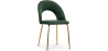 Buy Dining Chair - Upholstered in Velvet - Amarna Dark green 61168 in the Europe
