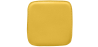 Buy Cushion for Square Stool - Faux Leather - Stylix Yellow 61221 with a guarantee