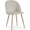 Dining Chair - Velvet Upholstered - Scandinavian Style - Evelyne image 9