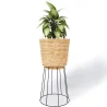 Round Floor Planter - Boho Style - 65 CM - Firna image 9