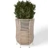 Buy Round Floor Planter - Boho Style - Bohemian Natural 61246