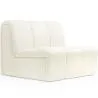 Straight Module Sofa - Upholstered in Bouclé Fabric - Herridon image 9