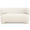 Buy 2/3 Seater Sofa - Upholstered in Bouclé Fabric - Magnolia White 61252