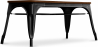 Buy  Industrial Design Bench - Wood and Metal - Stylix Black 58436 - in the EU