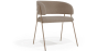 Buy Dining chair - Upholstered in Bouclé Fabric - Charke Taupe 61152 in the Europe