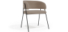 Buy Dining chair - Upholstered in Bouclé Fabric - Charke Taupe 61153 in the Europe