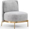 Designer Armchair - Velvet Upholstered - Kanla image 9