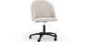 Buy Upholstered Office Chair - Velvet - Evelyne Beige 61272 - in the EU