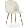 Dining Chair - Velvet Upholstered - Scandinavian Style - Evelyne image 9