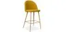 Fabric Upholstered Stool - Scandinavian Design - 66cm - Evelyne image 9