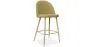 Fabric Upholstered Stool - Scandinavian Design - 66cm - Evelyne image 9