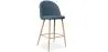 Fabric Upholstered Stool - Scandinavian Design - 66cm - Evelyne image 9