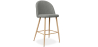 Buy Fabric Upholstered Stool - Scandinavian Design - 63cm - Evelyne Grey 61276 - prices