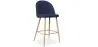 Fabric Upholstered Stool - Scandinavian Design - 66cm - Evelyne image 9