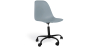 Buy Office Chair with Armrests - Wheeled Desk Chair - Black Denisse Frame Light grey 61268 in the Europe