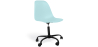 Buy Office Chair with Armrests - Wheeled Desk Chair - Black Denisse Frame Pastel blue 61268 Home delivery