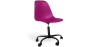 Buy Office Chair with Armrests - Wheeled Desk Chair - Black Denisse Frame Mauve 61268 with a guarantee