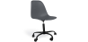 Buy Office Chair with Armrests - Wheeled Desk Chair - Black Denisse Frame Dark grey 61268 - in the EU