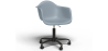 Buy Office Chair with Armrests - Desk Chair with Wheels - Weston Black Frame Light grey 61269 in the Europe