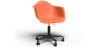 Buy Office Chair with Armrests - Desk Chair with Wheels - Weston Black Frame Orange 61269 at Privatefloor